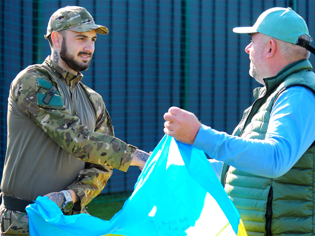 Hryhoriy Kozlovskyy volunteer